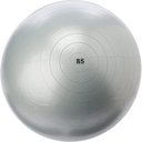 Ver imagem 2 de Bola de Pilates 85cm Cinza Anti Estouro com Bomba de Ar Ginastica Yoga Fitness - Starflex