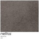Ver imagem 5 de Poltrona Decorativa Greta Base Giratória Ouro Fosco Bouclé Marrom - Nexta Casa