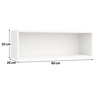 Nicho Infantil Branco Mdf 60cm Decorativo Sala Quarto - 4