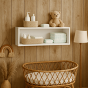 Ver imagem 7 de Nicho de Parede Branco 60cm Decorativo Sala Quarto Cozinha