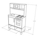 Ver imagem 6 de Módulo Crescer Cozinha Infantil - Rosa Bebê