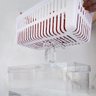 Organizador de Alimentos para Geladeira Clear Fresh com Cesto ou 5l - 5