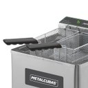 Ver imagem 2 de Fritadeira Elétrica Zona Fria de Mesa Metalcubas 15 Litros Foe15m 5000w 220v