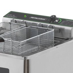 FRITADEIRA ELÉTRICA ZONA FRIA COM PEDESTAL METALCUBAS 15 LITROS FOE15P 5000W 220V - 3