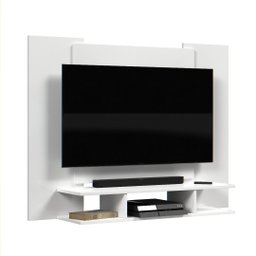 Painel para Tv até 50 Polegadas com Nichos Branco Ej Móveis - 5