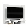 Painel para Tv até 50 Polegadas com Nichos Branco Ej Móveis - 5