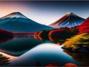 Ver imagem 2 de Quadro Decorativo Tela Canvas Paisagens Ref:qbpa33 Lojall 90 X 60 Cm Borda Infinita