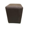 Ver imagem 1 de Puff Quadrado Decorativo Suede Marrom