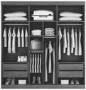 Ver imagem 2 de Guarda Roupa Casal 6 Portas 4 Gavetas - Belém-cinamomo - Star Móveis