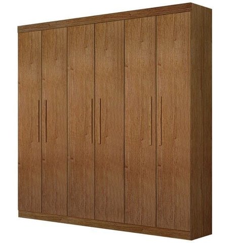 Guarda Roupa Casal 6 Portas 4 Gavetas - Belém-cinamomo - Star Móveis