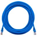Ver imagem 1 de Cabo Rede Cat6 20m Com Rj45 Crimpado Azul Lan Utp 20 Metros