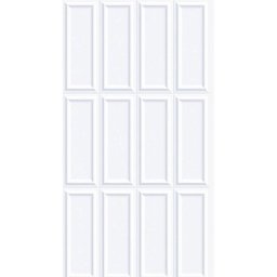 Revestimento Decor Tijolo Branco Acetinado Esmaltado Bold 32x62 - Almeida ( 01 B.1 ) Almeida (vs) - 1