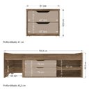 Ver imagem 4 de Cama Solteiro Conect Com Mesa de Apoio 100% Mdf - Atacama/capuccino