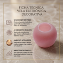 Ver imagem 2 de Vela LED Oval 6,5CMX7,5cm Vênus Victrix