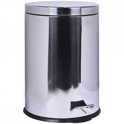 Lixeira Inox Kala 3L C/Pedal Balde Removivel - 2