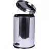 Lixeira Inox Kala 3L C/Pedal Balde Removivel - 4
