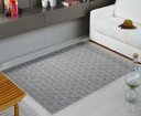 Ver imagem 1 de Tapete Sala Quarto Esc 1,50 x 2,00 Antiderrapante Home Tech - Home Tech Ht-04 Cinza