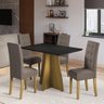 Mesa de Jantar Estônia Light com 4 Cadeiras Dobuê Movelaria - 1
