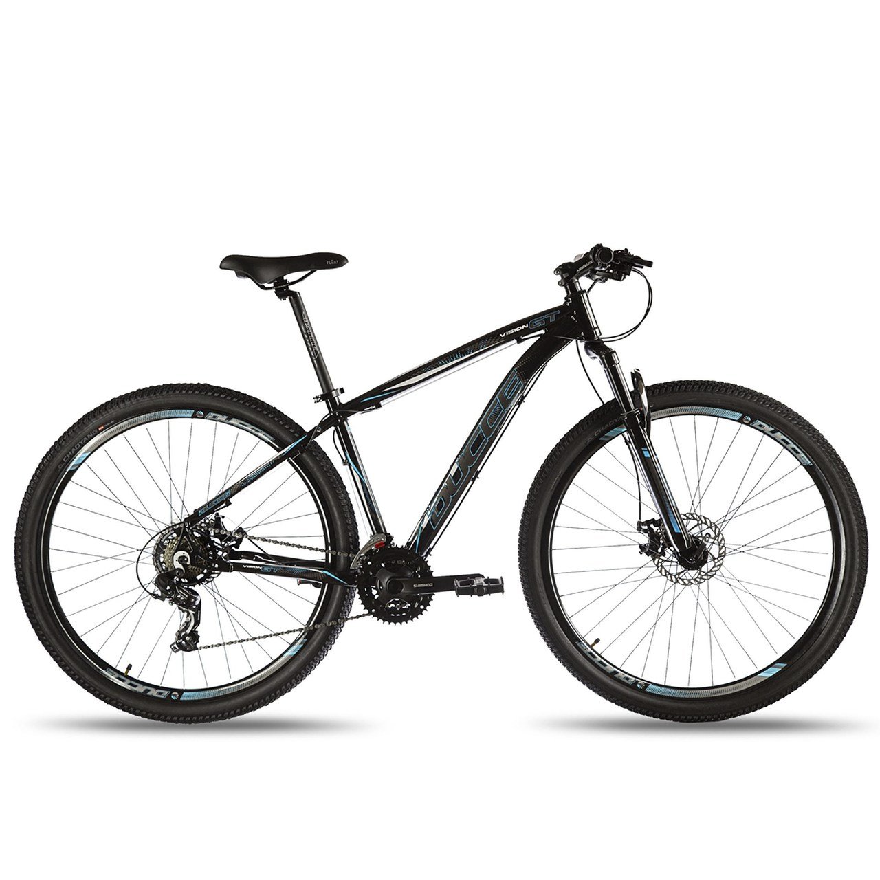 Bicicleta 29 Shimano Tourney 21v Ducce Vision GT X2 - Azul - 15,5 - 8