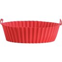 Ver imagem 1 de Forma de Silicone Air Fryer 20cm Vermelho