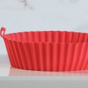Ver imagem 5 de Forma de Silicone Air Fryer 20cm Vermelho