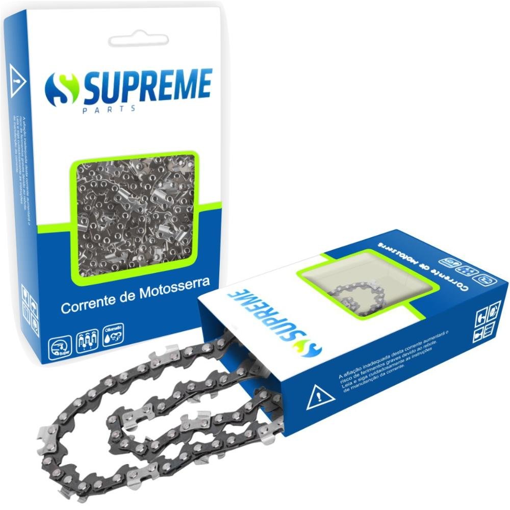 Corrente Motosserra 26 Dente 3/8" 1.3mm 52dl Supreme Premium