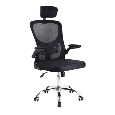 Cadeira Escritorio Vita Giratoria Relax Apoio Cabeça Reclina W-17cr