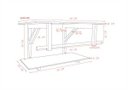 Ver imagem 5 de Gabinete de Vidro 60cm para banheiro Ucrânia-Azul Escuro
