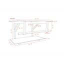Ver imagem 5 de Gabinete de Vidro 60cm para banheiro Ucrânia-Rosa
