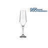 Jogo 6 Taças Champanhe Buffet SM 186ml Vidro Nadir Figueiredo (J708) - 2