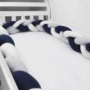 Ver imagem 1 de Protetor de Trança para Mini Berço 2,80 Mts - Marinho