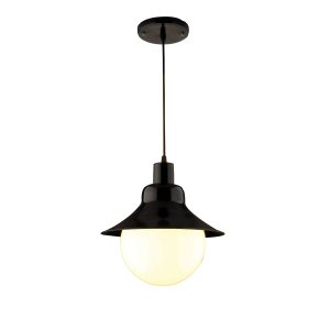 Pendente colonial saturno globo vidro alumínio