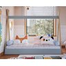 Cama de Solteiro Infantil Cabana Ccm003 Linha Infanto Completa Móveis - 2