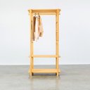 Ver imagem 5 de Guarda-Roupa Closet Laguna 3 prat 180Ax90Lx42P em Madeira Cubomob MEL