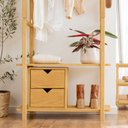 Ver imagem 2 de Guarda-Roupa Closet Laguna 3 prat 180Ax90Lx42P em Madeira Cubomob MEL