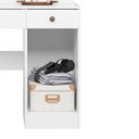 Ver imagem 3 de Comoda Camarim Bella 2 Gavetas Branco Acetinado com Espelho - Moval