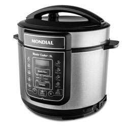 Panela de Pressão Elétrica Digital 5l Mondial 900w Pe-38 - 2