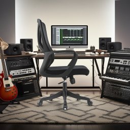 Cadeira de Escritório Diretor Apex - Preta - 19