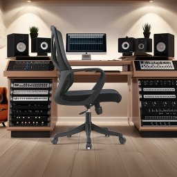 Cadeira de Escritório Diretor Apex - Preta - 16