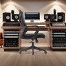 Cadeira de Escritório Diretor Apex - Preta - 15