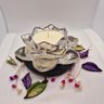 Flor de Vidro com Vela Aromática Flor de Lotus - 2