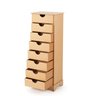 Organizador De Chão Com 8 Gavetas Multiuso feito Madeira Mdf - 6