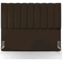 Ver imagem 1 de Cabeceira Cama Box Queen Dubai 1,60cm - Suede Marrom