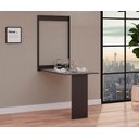 Ver imagem 1 de Mesa Dobrável de Parede – 2 Lugares (1 Metro) – Open Up Preto