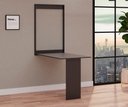 Ver imagem 2 de Mesa Dobrável de Parede – 2 Lugares (1 Metro) – Open Up Preto