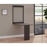 Mesa Dobrável de Parede – 2 Lugares (1 metro) – Open Up Preto - 2