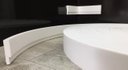 Ver imagem 1 de Roda Teto, Moldura De Teto, Sanca Teto De Eva Adesivo E Flexível *e19 5cmx 1cm 20 Metros* Branco
