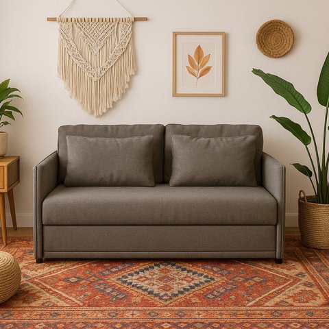 Sofá-Cama Casal 152CMX90CM Linho Charlie