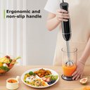 Ver imagem 6 de Mixer de Imersão Bonsenkitchen 300w, 2 Velocidades, Aço Inox