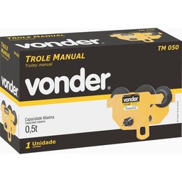 Trole Manual 0,5 Toneladas Largura 50-152mm Tm050 - 4